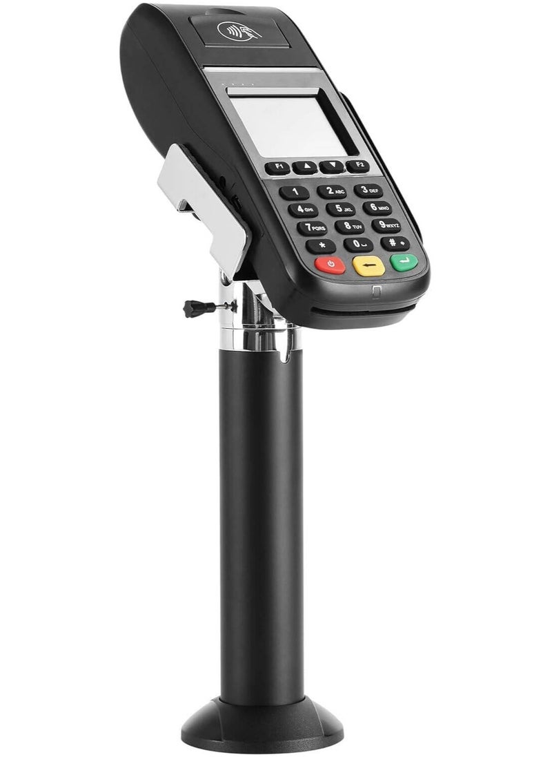 NEWSTAR NEWSTAR Universal Credit Card POS Terminal Stand, Rubber Pads, 60-100mm Width Adjustment, Locking Tilt, 360° Rotation, Cable Management, Black | 91-PTS04  - Image 1