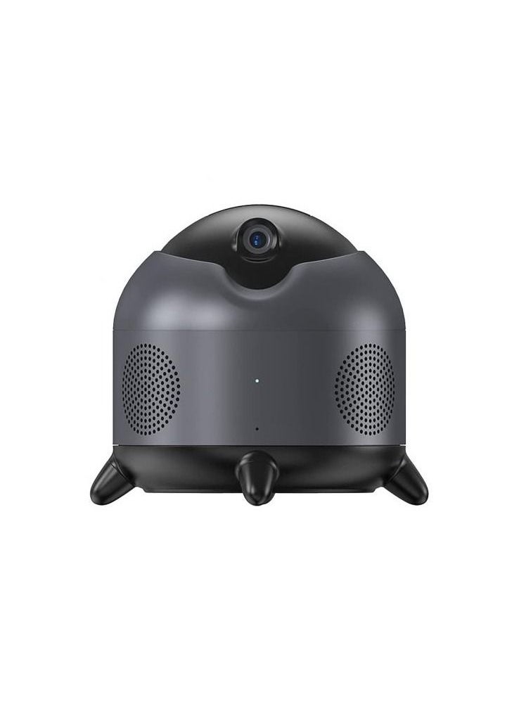 DSP Automatic 360° intelligent follow up camera head, remote intelligent shooting camera bracket, AI intelligent music head with speaker, 3600mAh built-in battery, no APP, ready to use, for live vlog  - Image 1