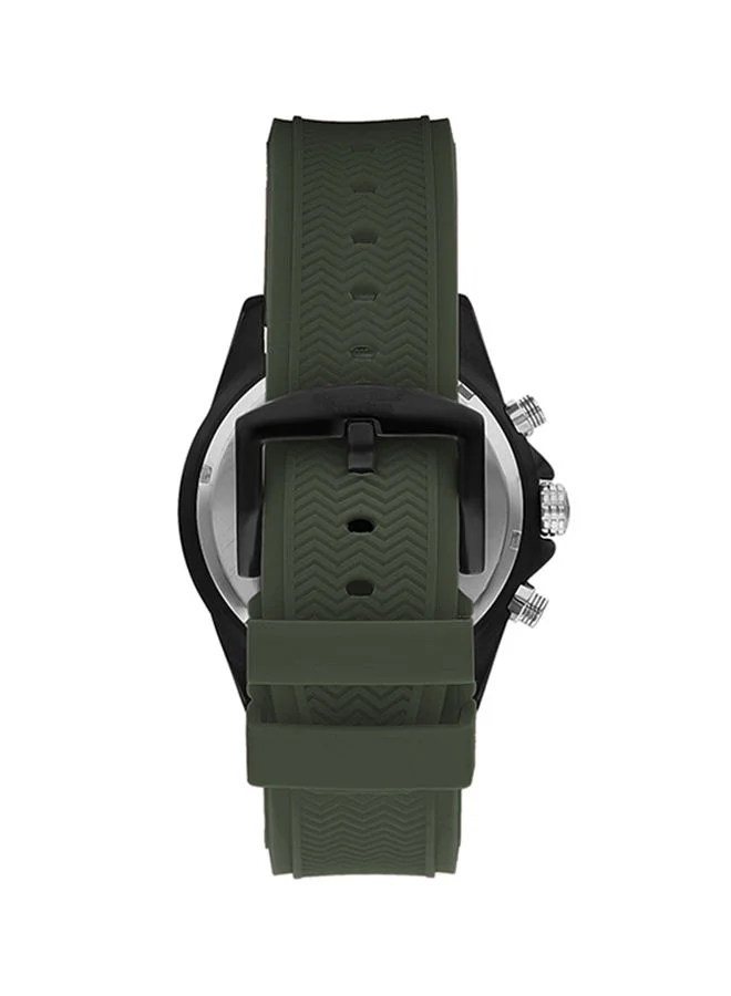 بيفرلي هيلز بولو كلوب Men's Multi Function Dark Green Dial Watch - BP3324X.675