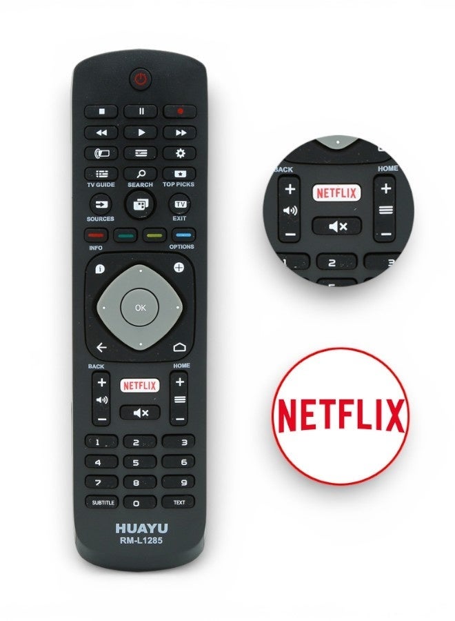 هوايو جهاز تحكم عن بعد (ريموت) لجهاز تلفزيون فيليبس PHILIPS LCD LED الذكي - Image 1