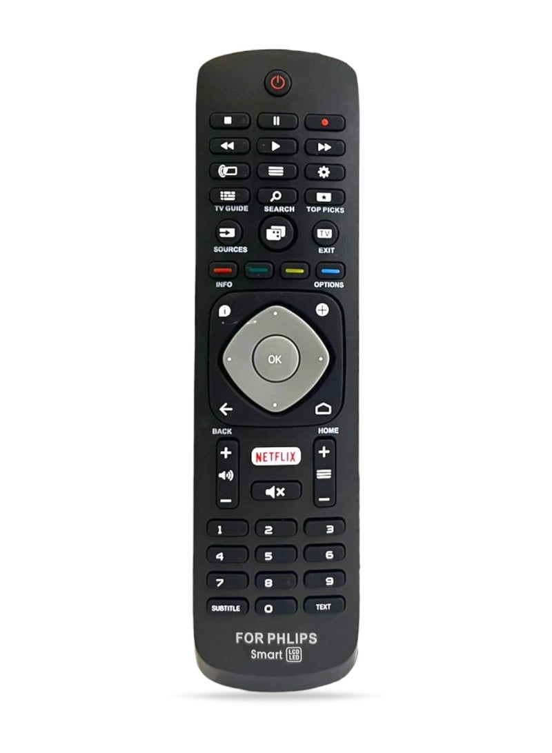 جهاز تحكم عن بعد (ريموت) لجهاز تلفزيون فيليبس PHILIPS LCD LED الذكي