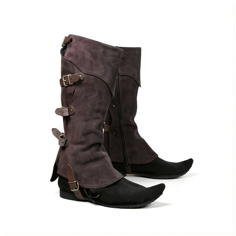 Viking Renaissance Cosplay Leg Gaiters For Halloween LARP Themed Events - Image 1