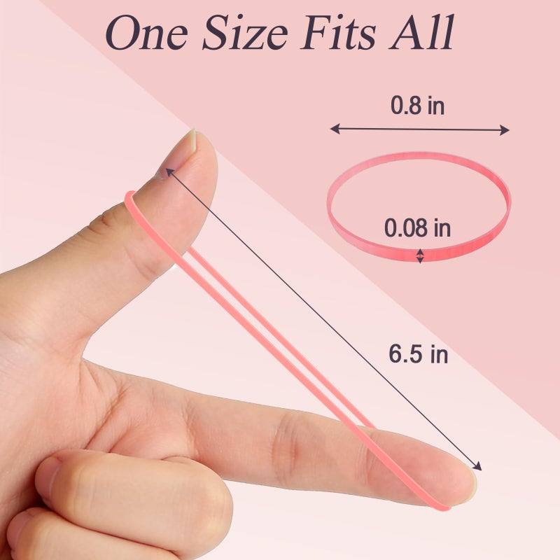JIRIS 1000pcs Mini Hair Rubber Bands, Soft & Durable Plastic Elastic Hair Ties for Little Girls, Stretch Ponytail Ties for Kids Hairstyles and Braids - Image 3