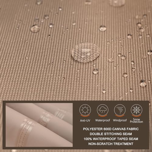 ULTCOVER Waterproof Grill Cover 64 inch, Heavy Duty BBQ Cover for 4-6 Burners Outdoor Gas Barbecue Grill - Image 3