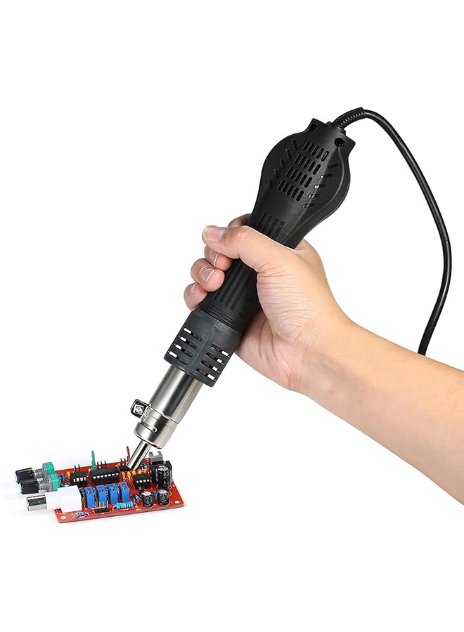 erorex Soldering Iron Kit Soldering Kit Soldering Station 2 In 1 Digital Smd Rework Soldering Station Hot Air Soldering Iron Stand Desolder Welding Tools Set 220V - Image 3