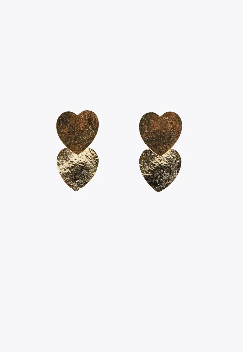 Lola Casademunt Earrings with hearts