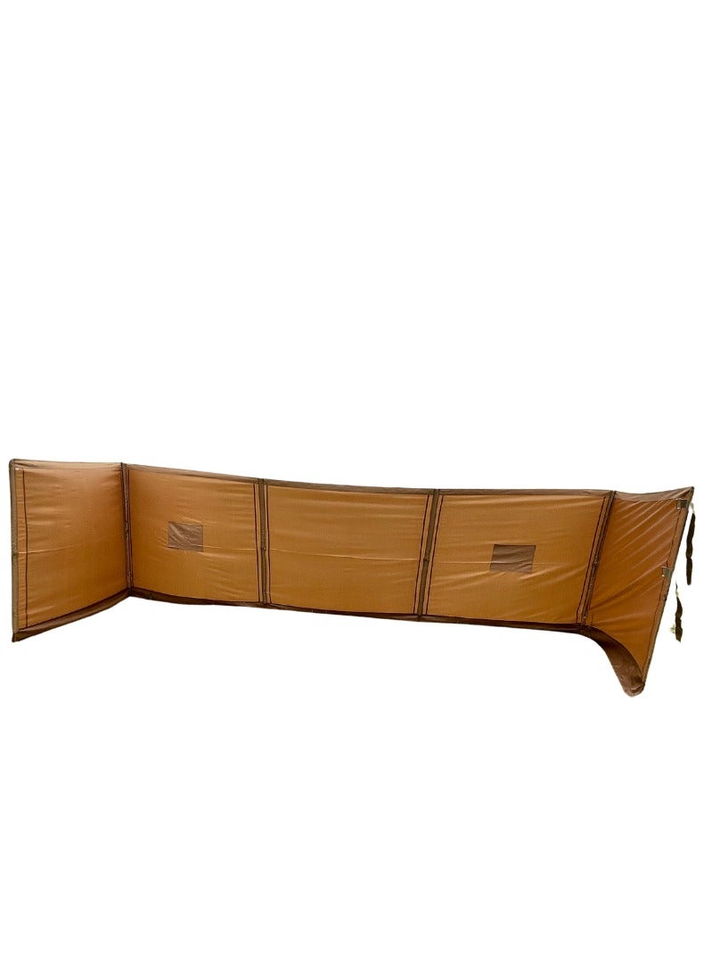 QQCAMP Outdoor Foldable Oxford  Camping Curtain Windscreen for Trip Durable Wind Protection - Image 1