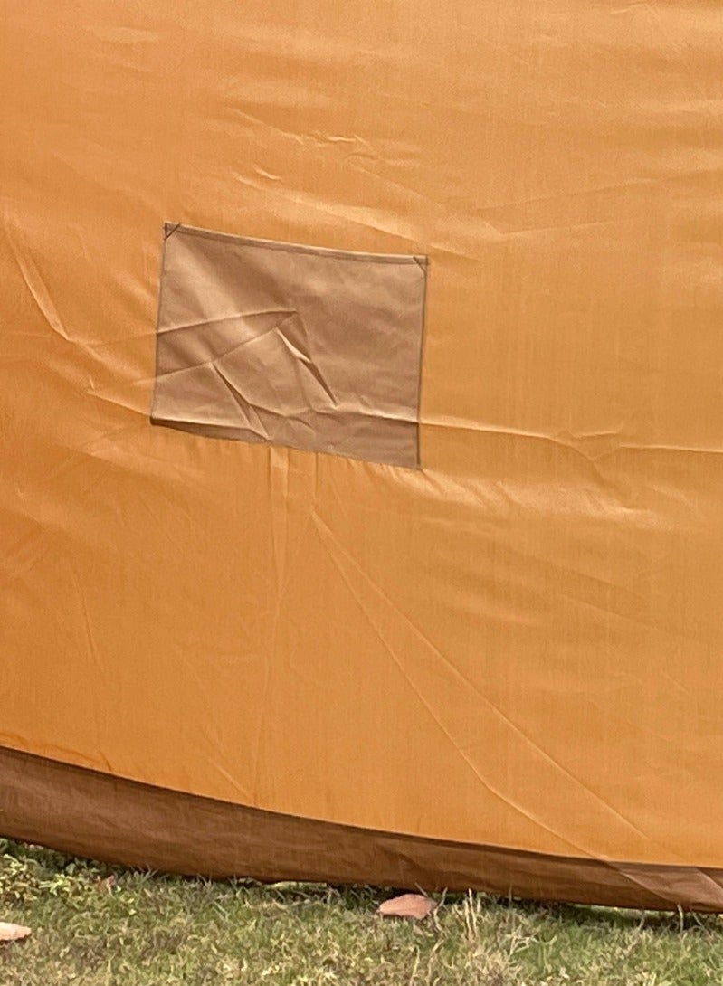 QQCAMP Outdoor Foldable Oxford  Camping Curtain Windscreen for Trip Durable Wind Protection - Image 5