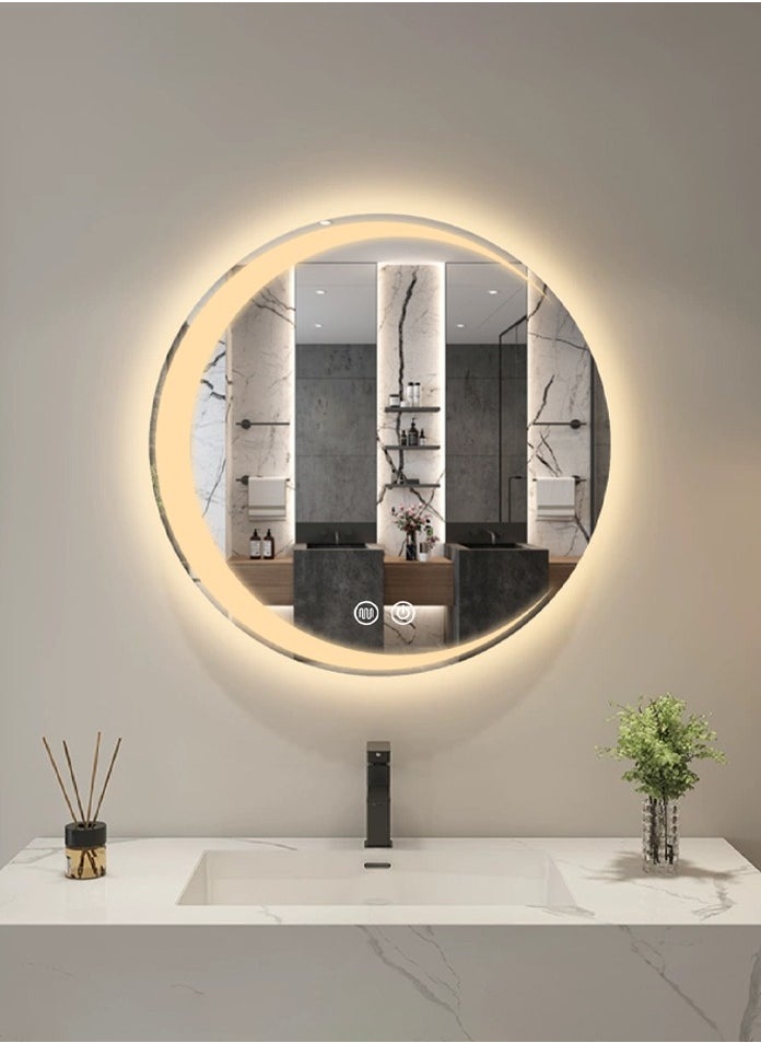 Vmax - LED Mirror With Temperature Defogging Switch And 3 Color Modes 48x48x8cm - Image 1