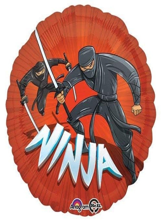 Mayflower Products Mayflower Ninja Birthday Party Supplies Have A Happy Kickin Birthday Balloon Bouquet Decorations - Image 4