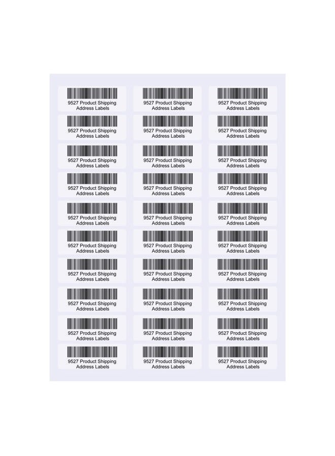 9527 Product 10 UP Sticker Labels, 2x4 inches FBA Shipping Address Labels for Laser/Ink Jet Printer, 30 Sheets Total 300 Labels - Image 3