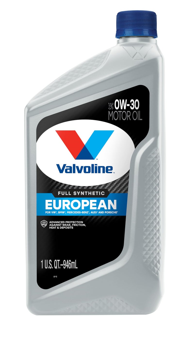 Valvoline زيت محرك فالفولين للسيارات الأوروبية بالكامل صناعي SAE 0W-30 1 QT - Image 1