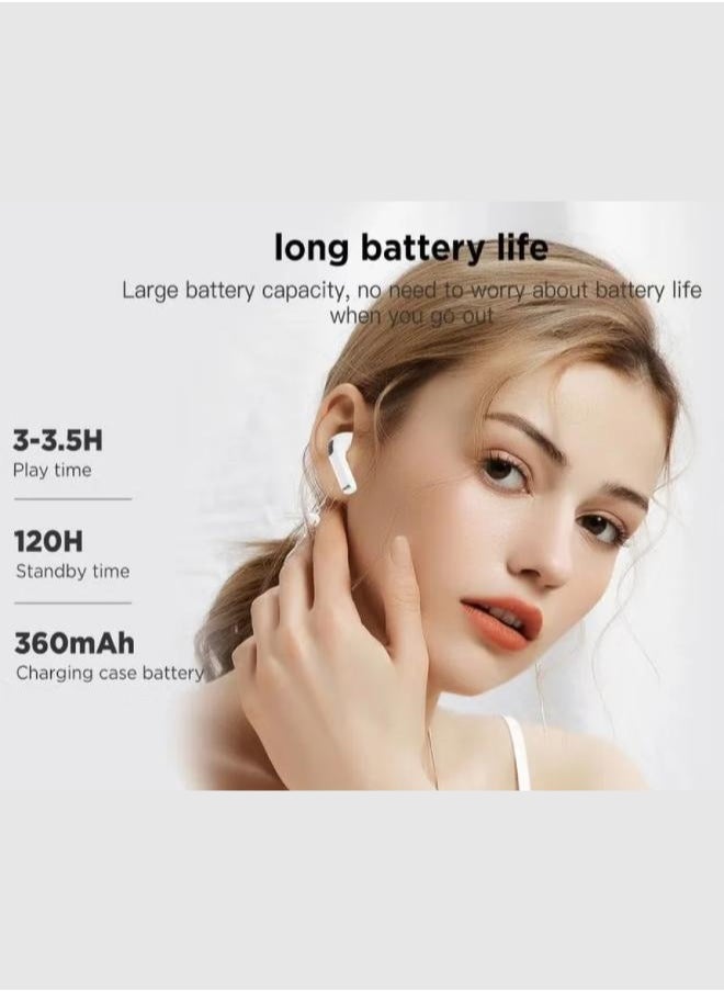 modio - Premium Deep Bass Wireless Bluetooth Headset (D3)  True Wireless Stereo Headset Bluetooth Version 5.3 Wireless Headphone Pro For Android iOS - Image 1