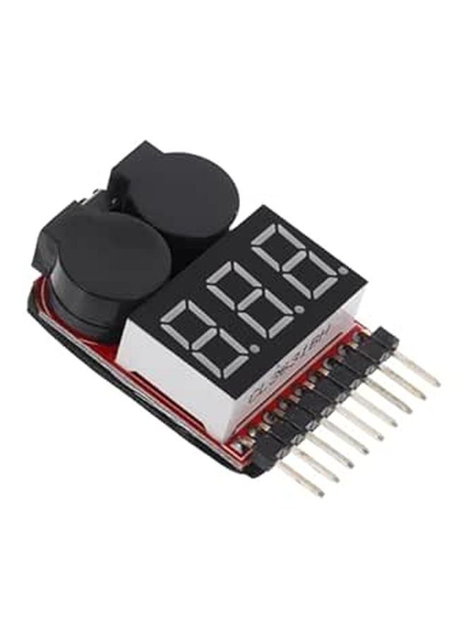 Low Voltage Alarm Digital Lithium Battery Monitor Tester With LED Indicator - Image 1