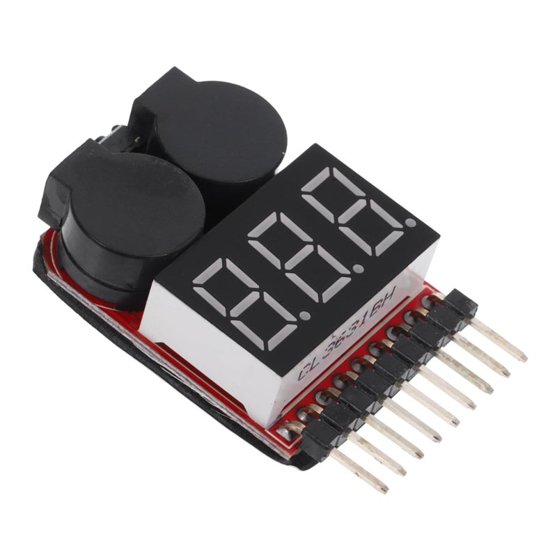 Low Voltage Alarm Digital Lithium Battery Monitor Tester With LED Indicator - Image 2
