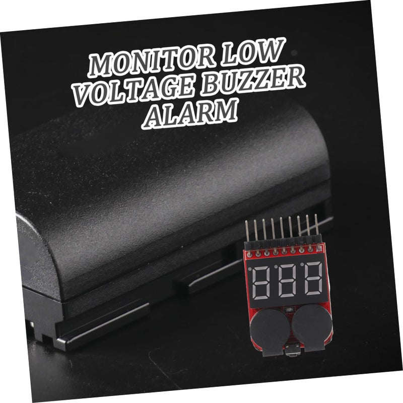 Low Voltage Alarm Digital Lithium Battery Monitor Tester With LED Indicator - Image 3