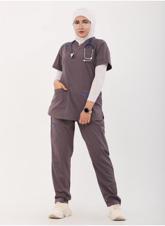 GRAY medical scrubs from RZ are comfortable, flexible and elegant - pzsku/Z2737D2D4CA1745C62211Z/45/_/1739795112/6d4340f3-bd09-44fa-85f6-5ab249b2577b