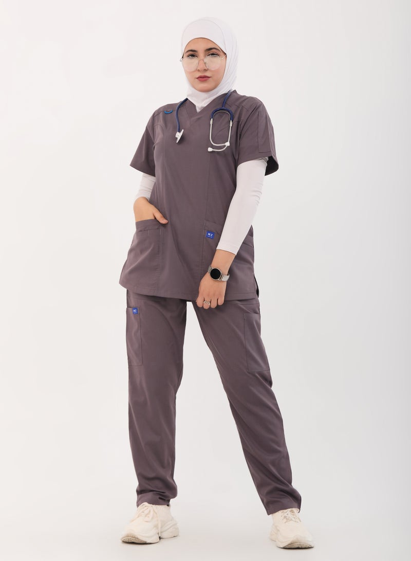 RZ RZ Grey Medical Scrub is comfortable, flexible and stylish. - Image 4