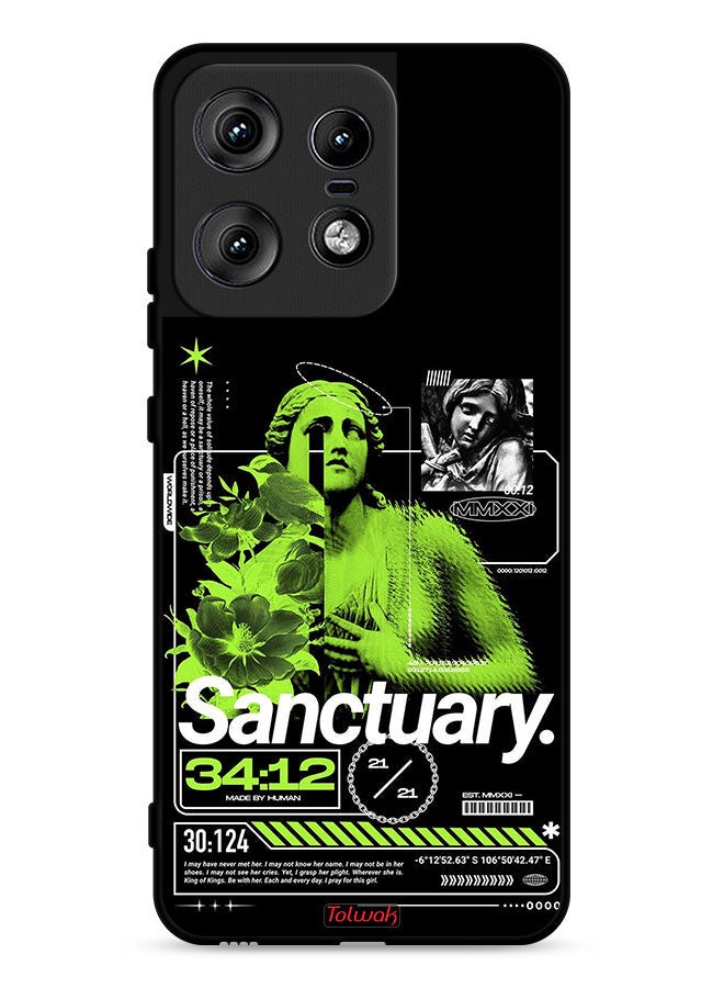 Tolwak Motorola Edge 50 Pro 5G Protective Case Cover Sanctuary - Image 1