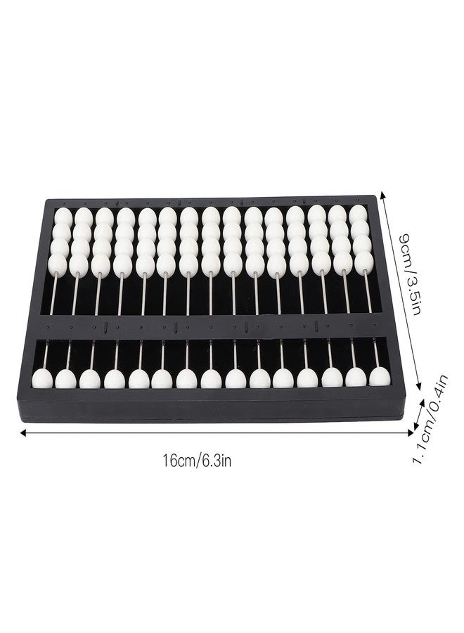 TMISHION The Blind Abacus, Professional Mathematic Concepts Blind Abacus Learning Tool Braille Slate Braille Writing Slate Plastic Kit Number Board Braille Stickers Raised Tactile Dots for Blind - Image 4