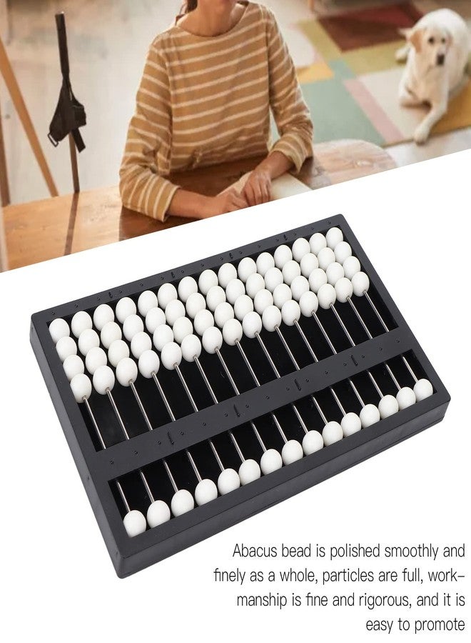 TMISHION The Blind Abacus, Professional Mathematic Concepts Blind Abacus Learning Tool Braille Slate Braille Writing Slate Plastic Kit Number Board Braille Stickers Raised Tactile Dots for Blind - Image 5