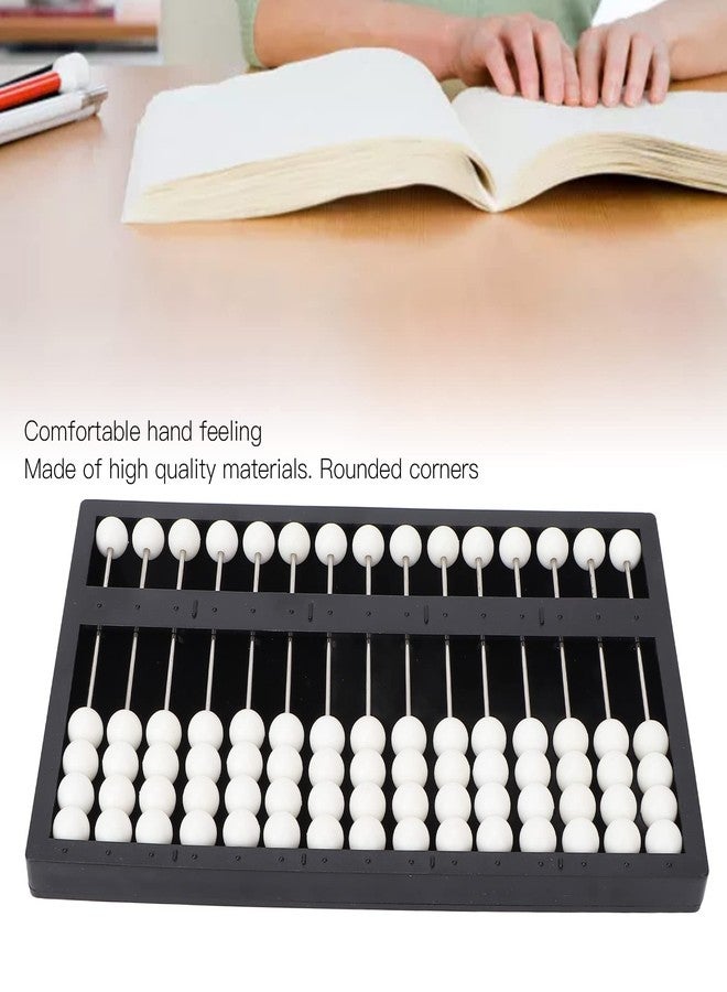 TMISHION The Blind Abacus, Professional Mathematic Concepts Blind Abacus Learning Tool Braille Slate Braille Writing Slate Plastic Kit Number Board Braille Stickers Raised Tactile Dots for Blind - Image 2