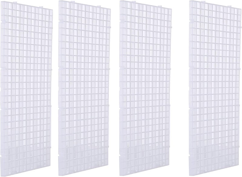 ALEGI Aquarium Fish Tank Bottom Isolation, Grid Divider Tray Egg 4 Pcs (S 4pcs) - Image 1