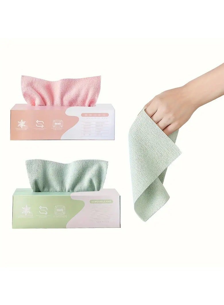 Box of 20 Reusable Microfiber Cleaning Cloths - Image 1