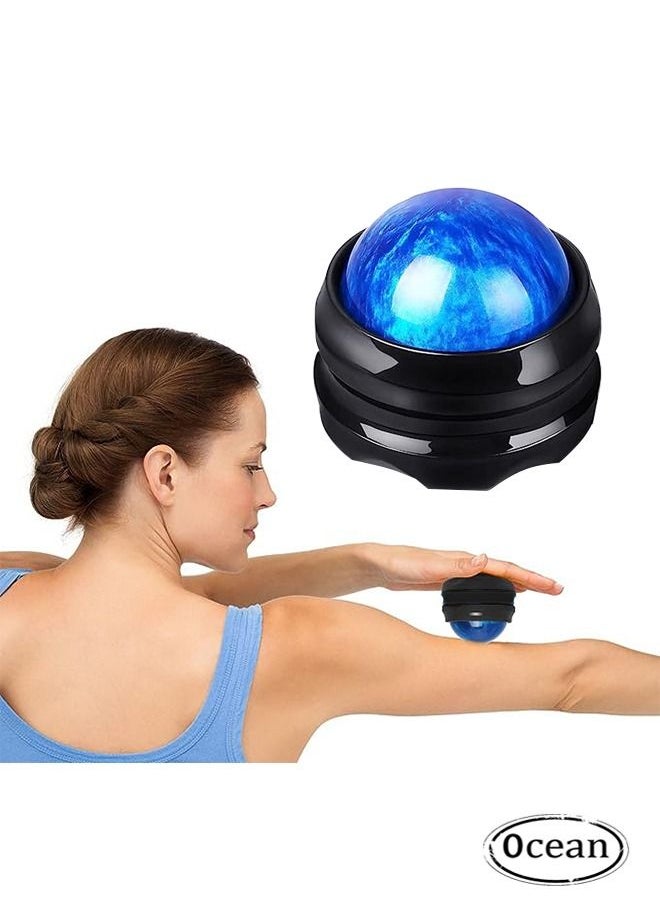 Ocean Manual Massage Balls Roller Back Massager Great For Relax Deep Tissue Massage Tool  - Image 1