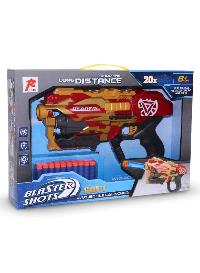 Prime Ironman Foam Dart Blaster Gun - Image 1