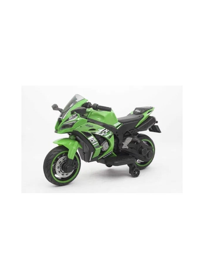 Ride On Bike Baby Toys Car Child Electric Motor Kids Electric Motorcycle For Kids To Drive (green) - Image 1