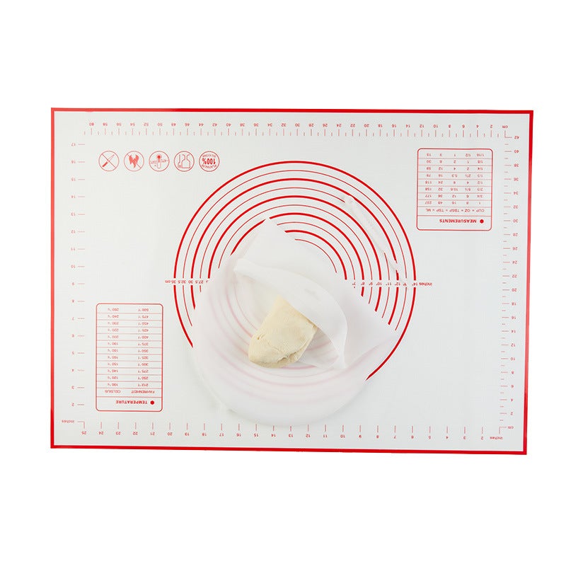 70*50Cm Extra Large Silicone Mat Kneading Mat Rolling Mat Temperature-Resistant Non-Stick Baking Tool And Panel Dough Mat - Image 4