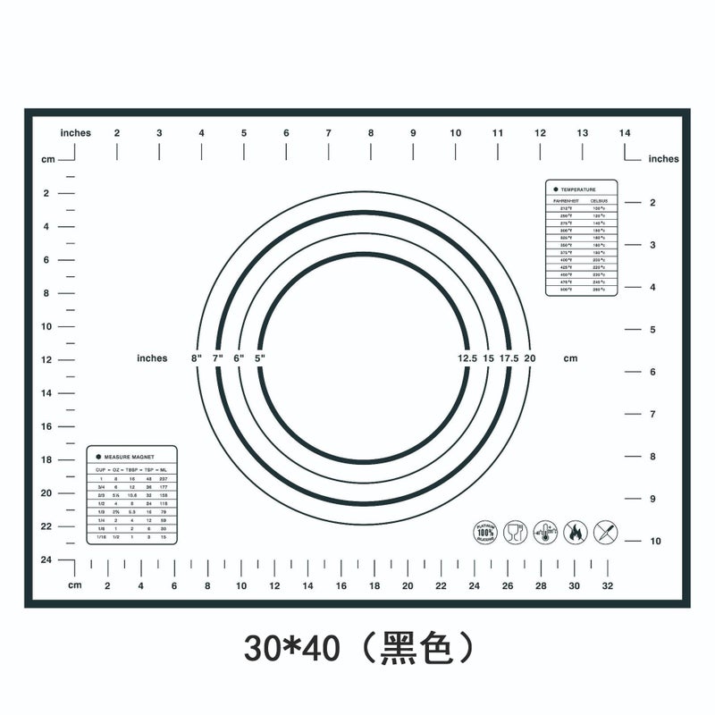70*50Cm Extra Large Silicone Mat Kneading Mat Rolling Mat Temperature-Resistant Non-Stick Baking Tool And Panel Dough Mat - Image 1