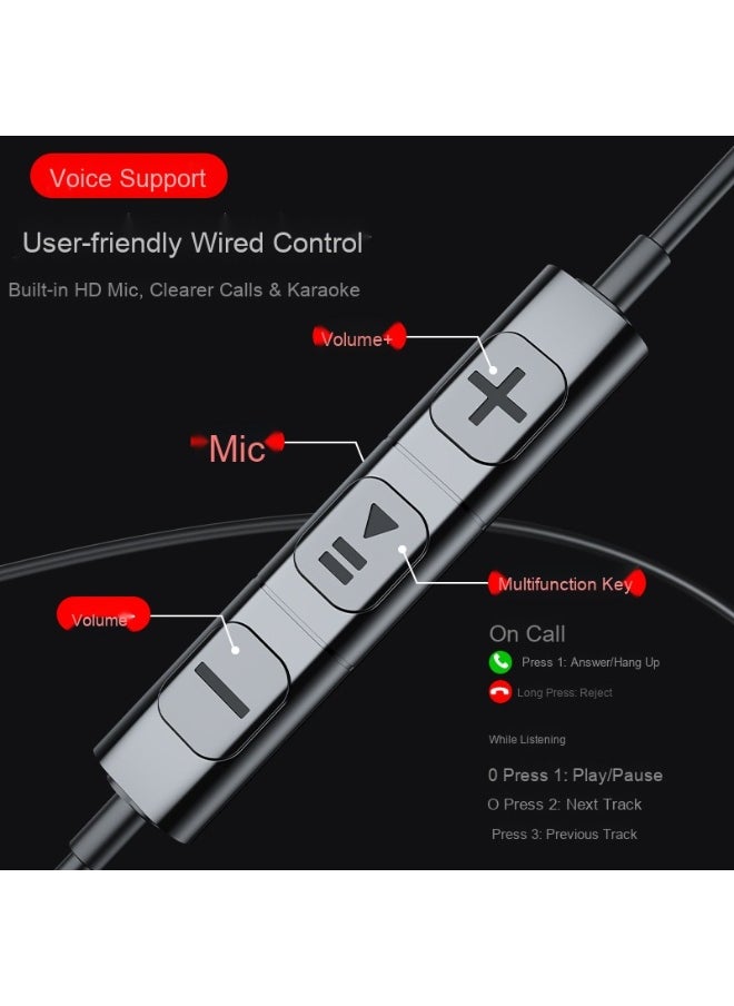 Generic USB C Headphones In Ear TPYE C Earphones HiFi Stereo Noise reduction Earphones with Mic and Volume Control Headphones  - Image 4