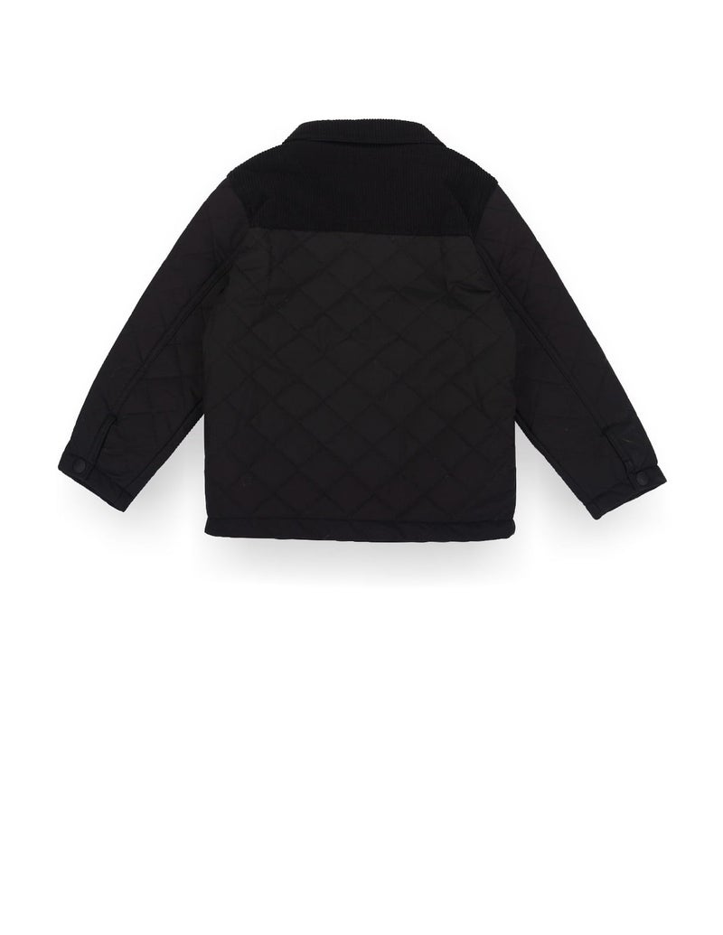 U.S. Polo Assn. Kids Regular fit Nylon Hooded Jackets (UKJCK0144_Black_6-7Y) - Image 2