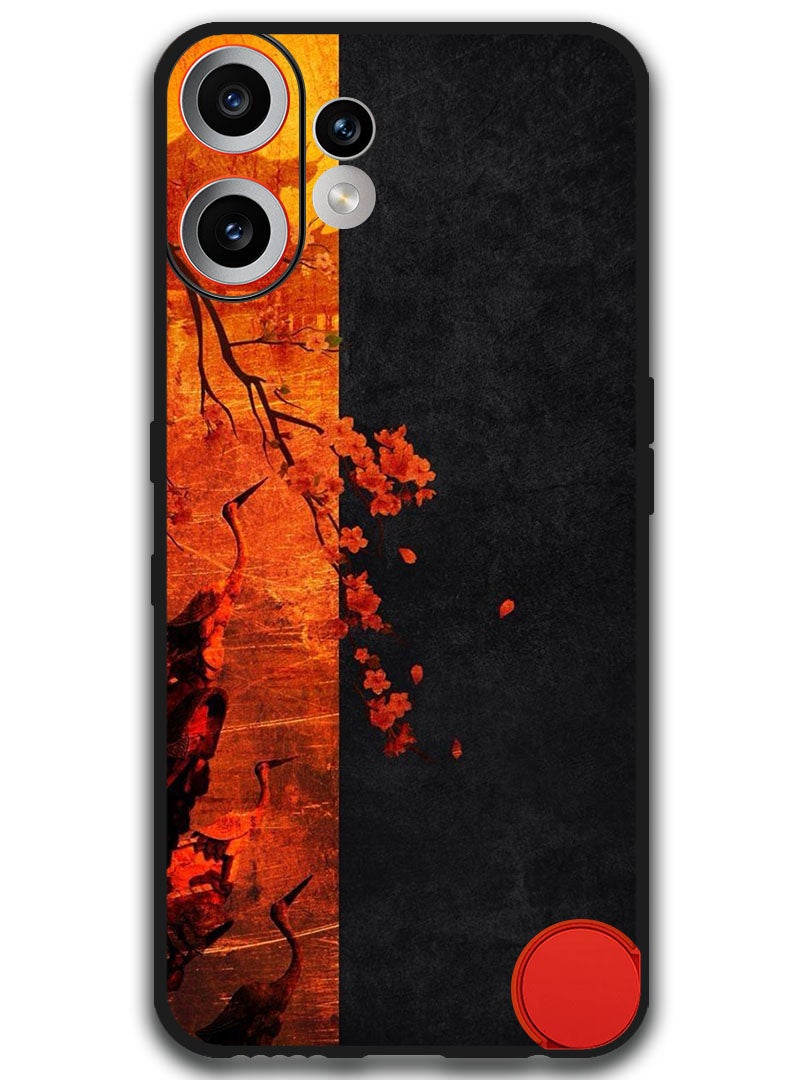 Theodor Case Compatible with Nothing CMF Phone 2 Pro 6.77 Inch Protection Shockproof Bumper Cover Flower Abstract 4 - Image 1