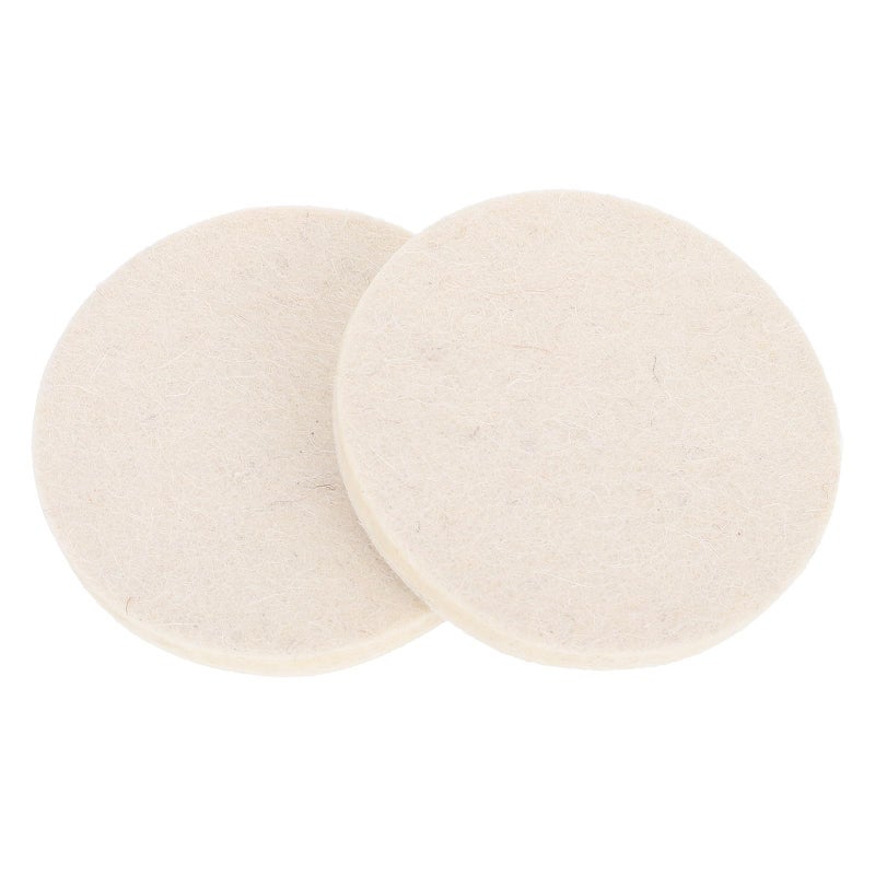 Wool Polishing Pads 4 Inch 100mm Self Adhesive For Car Scratch Removal Surface Buffing - Image 2