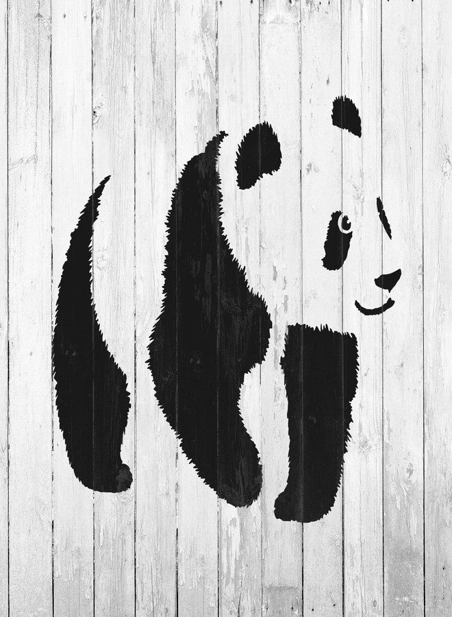 Stencil Revolution قالب الباندا - أضف لمسة سحرية إلى مشاريعك الفنية، قوالب الباندا، فن قوالب الباندا - Image 4