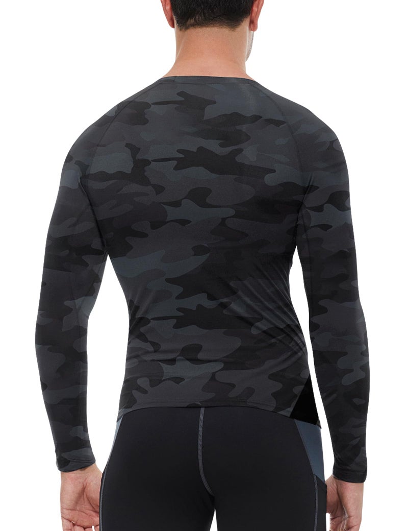 SPVISE Compression Long Sleeve Shirts for Men, Cool Dry Rash Guard Athletic Undershirt Gear T Shirt for Sports Gym Basketball - Image 5