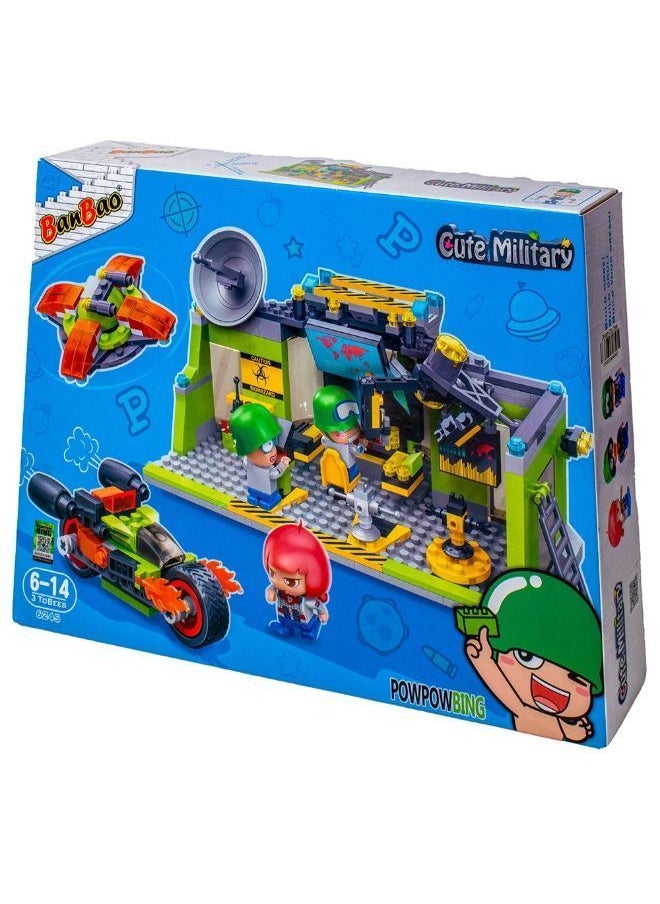 Banbao Cute Military Small Set Wasp Block - 6245 