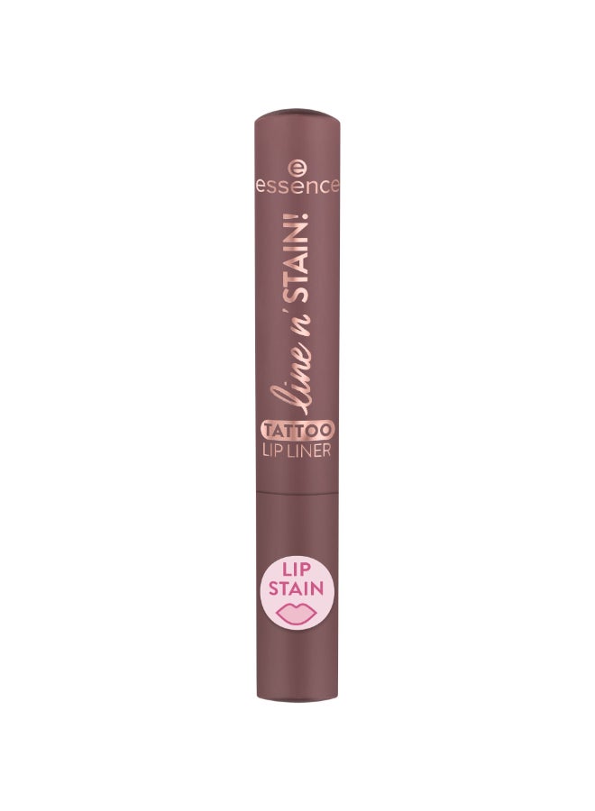 Essence Line N' Stain! Tattoo Lip Liner 03-Make A Mauve - Image 1