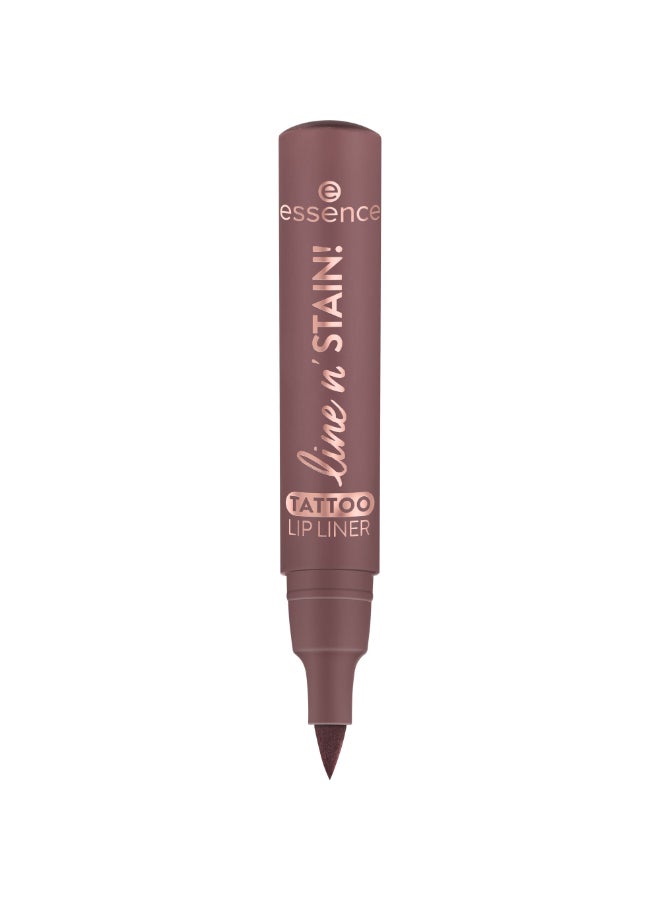 Essence Line N' Stain! Tattoo Lip Liner 03-Make A Mauve - Image 2