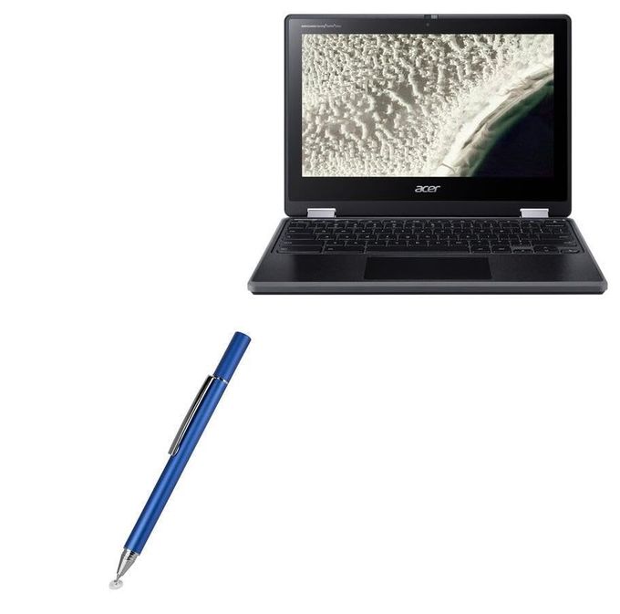BoxWave Stylus Pen Compatible With Acer Chromebook Spin 511 (R753T) Finetouch Capacitive Stylus, Super Precise Stylus Pen Lunar Blue - Image 4