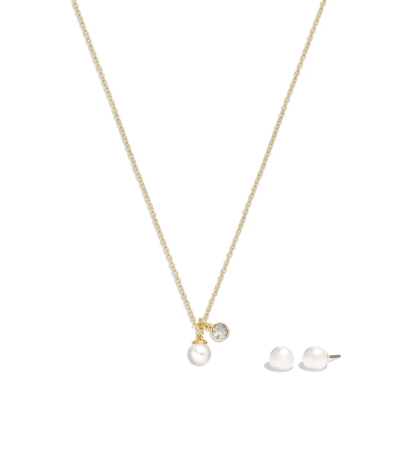 COACH Pearl Jewellery Set