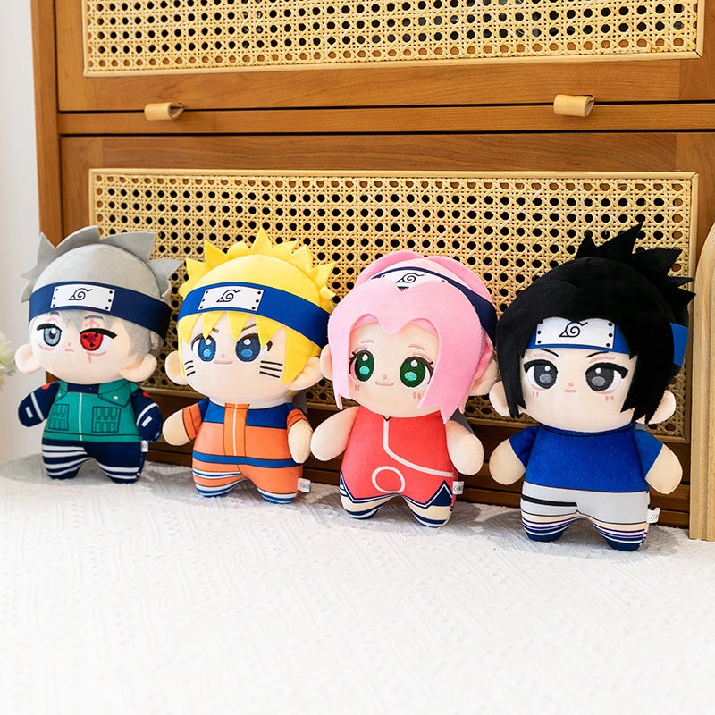 Cute Anime Character Plush Doll Keychain Pendant for Backpacks and Bags - Image 2