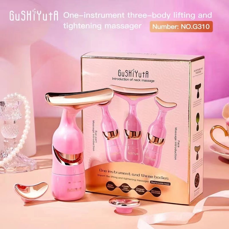 KDK 4D Multi-Function Lifting Electric Facial Massager | Ultrasonic Vibration | Home Use Beauty Device