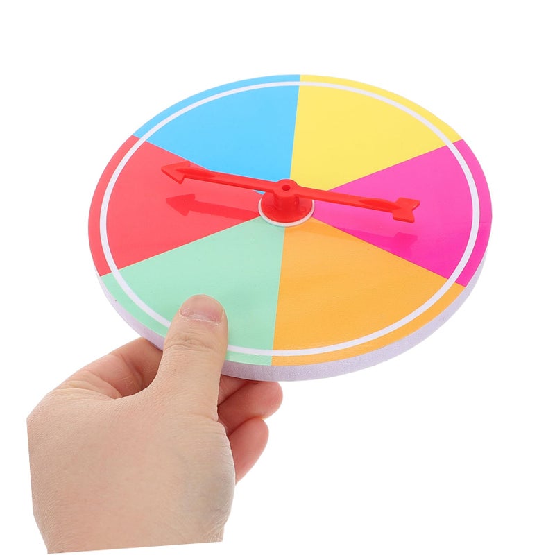 2Pcs Blank Plastic Prize Wheel Rotating Arrow Game For Classroom Party Family Gathering - Image 5