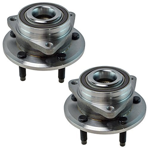 TRQ 2 Piece Wheel Bearing & Hub Assembly Set Compatible with 2016-2017 Buick Cascada 2012-2017 Verano 2013-2017 Cadillac ATS 2014-2016 ELR 2014-2015 Chevrolet Cruze 2011-2015 Volt - Image 5