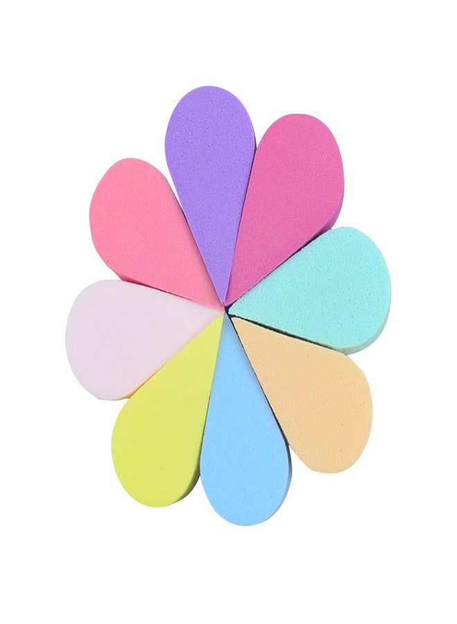 RIGOENT Makeup Beauty Sponge Pro Puff Set ,Hypoallergenic,Latex-free, Flawless Streak-free Foundation Blender Professional Beauty Makeup Set for Dry & Wet Use (MULTI COLOR) (PACK OF 8) - Image 1