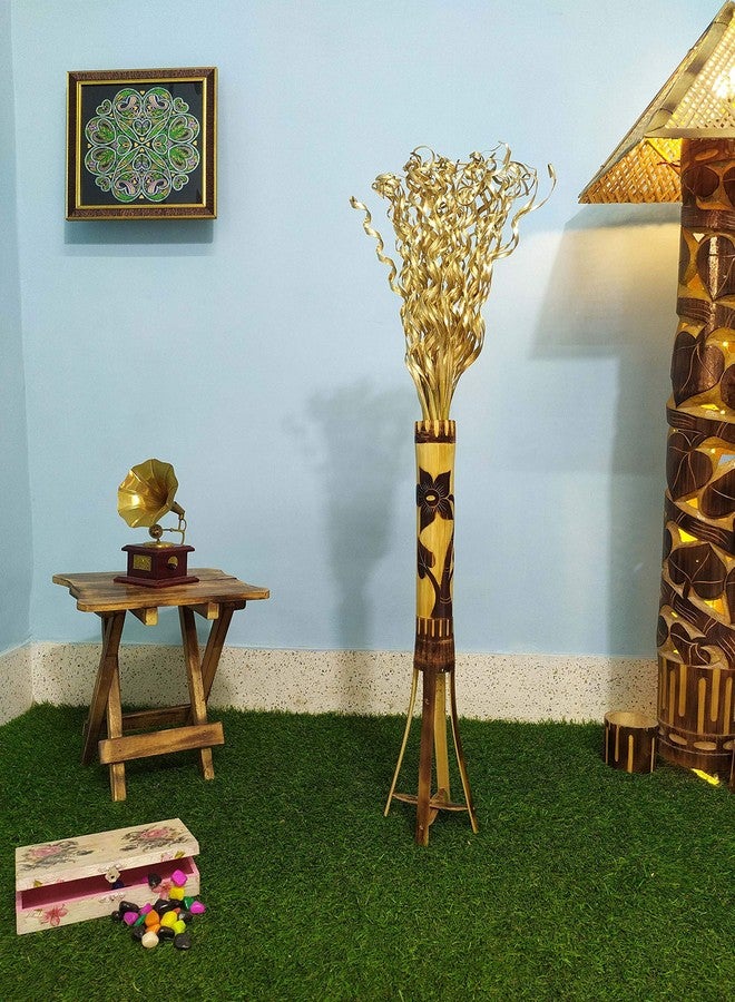 Palesaa Golden Springs Handmade Dry Flower Sticks (Multicolor) - Image 1